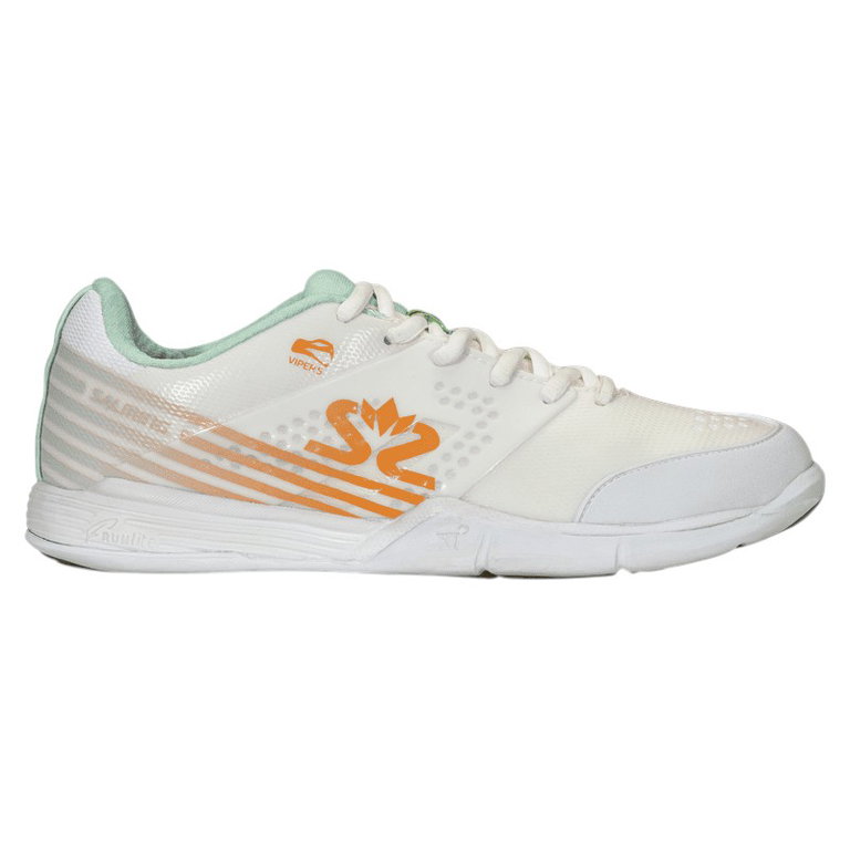 Salming Hallen-Indoorschuhe Viper 5 weiss/blau Damen